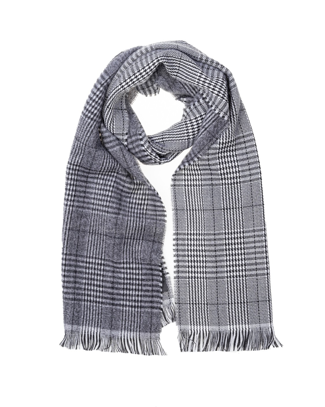 shop EMPORIO ARMANI  Sciarpa: Emporio Armani sciarpa in misto lana.
Motivo jacquard.
Fondo sfrangiato.
Composizione 36% Modal 30% Lana 20% Poliammide 9% Poliestere 5% Viscosa.
Made in Italy.. 625068 3F323-00121 number 8804680